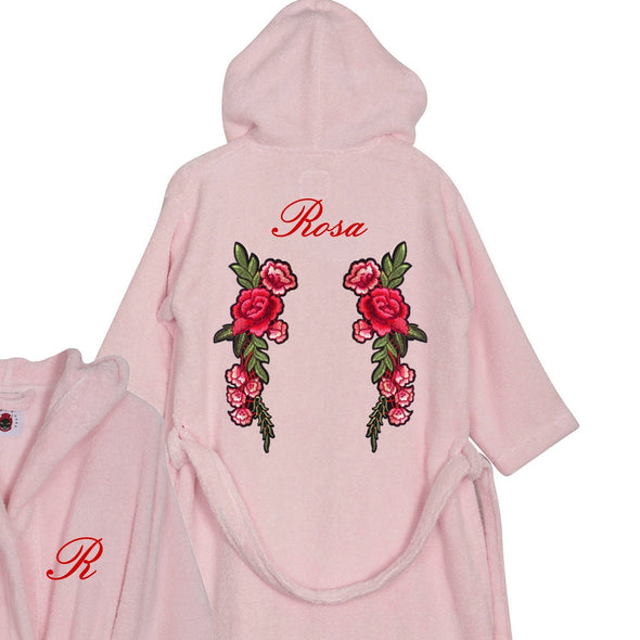 Roses  Bathrobe