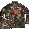 Sequin Serpent Camo Jacket