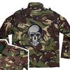 Silver Sequin Skull Camo Jacket