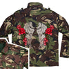 Silver Wings and Roses Camo Jacket