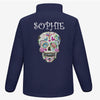 Sequin Candy Skull Fleece