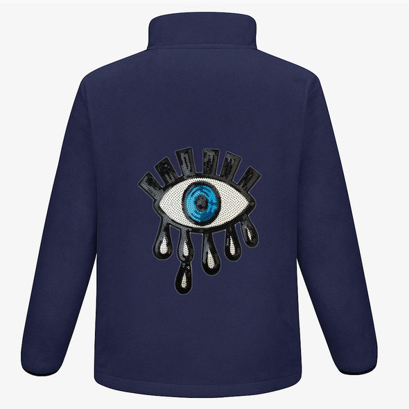 Sequin Eye Fleece
