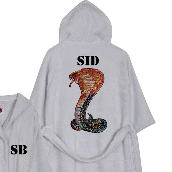 Sequin Serpent Bathrobe