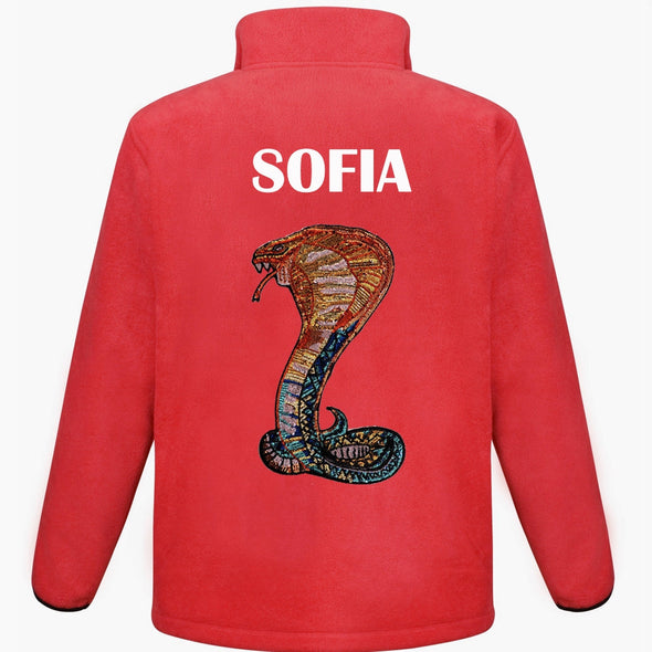 Sequin Serpent Fleece
