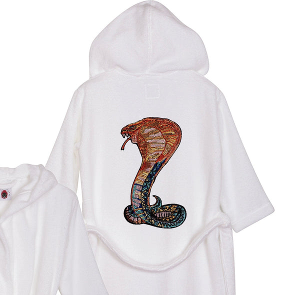 Sequin Serpent Bathrobe