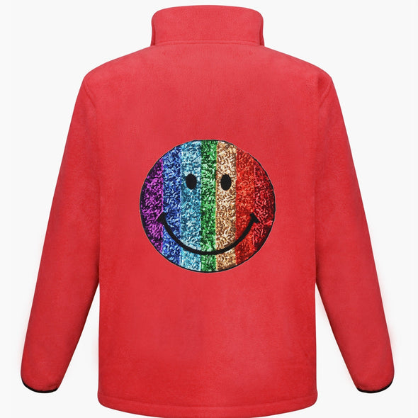 Rainbow Face Fleece
