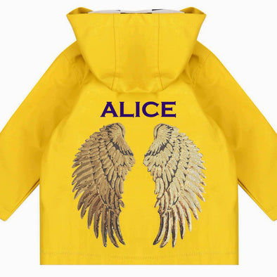 Toddler Gold Wings Rain Jacket
