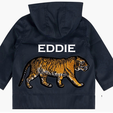 Toddler Walking Tiger Rain Jacket