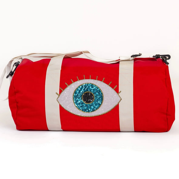 Turquoise Eye Duffle Bag