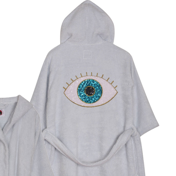 Turquoise Eye Bathrobe