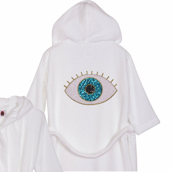 Turquoise Eye Bathrobe