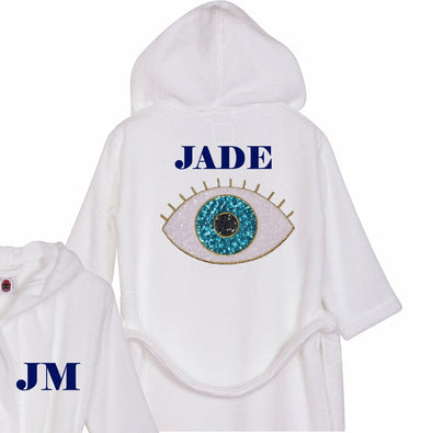 Turquoise Eye Bathrobe