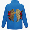XL Gold Wings and Roses Fleece