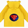 Toddler Batman Superman Rain Jacket