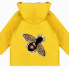 Toddler Fluffy Bee Rain Jacket