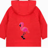 Toddler Pink Flamingo Rain Jacket