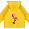 Toddler Pink Flamingo Rain Jacket