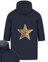 Gold Sequin Star Warm'n'Dry Robe