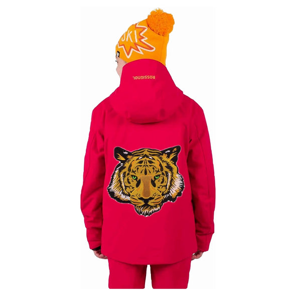 Green Eyed Tiger Ski Jacket (Ruby Red)