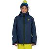 Rainbow Heart Ski Jacket (Navy)