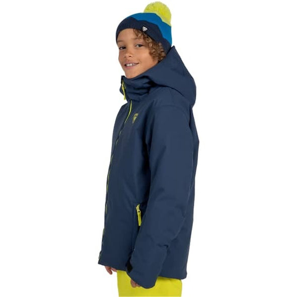 Rainbow Heart Ski Jacket (Navy)