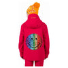 Rainbow Smile Ski Jacket (Ruby Red)