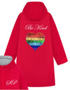 Rainbow Heart Warm'n'Dry Robe