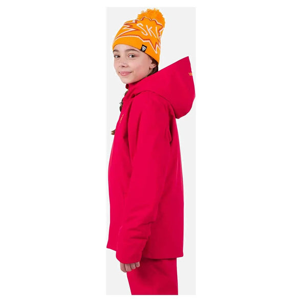 Rainbow Heart Ski Jacket (Ruby Red)