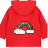 Toddler Reversible Sequin Rainbow Rain Jacket