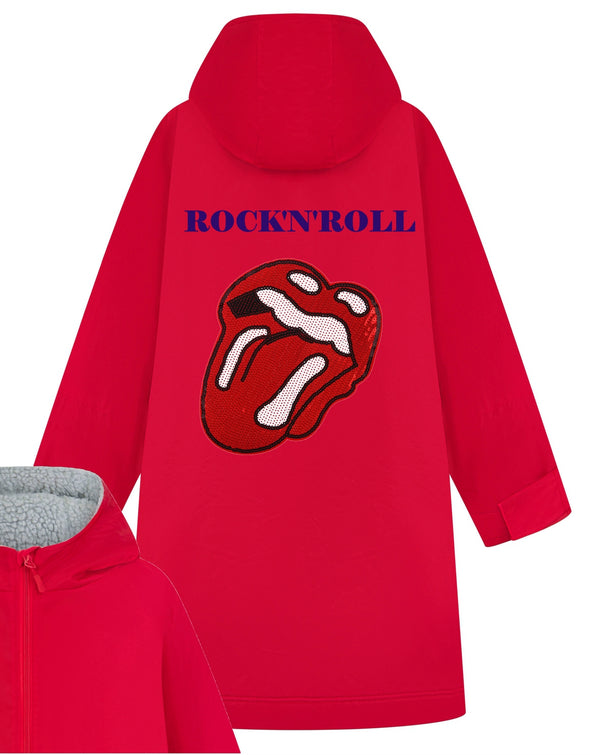 Rock'n'Roll Lips Warm'n'Dry Robe