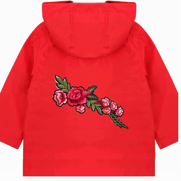 Toddler Roses Rain Jacket
