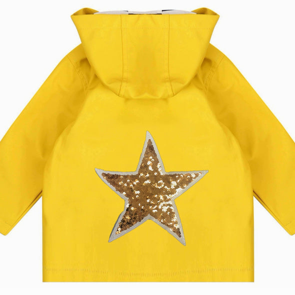 Toddler Gold Star Rain Jacket