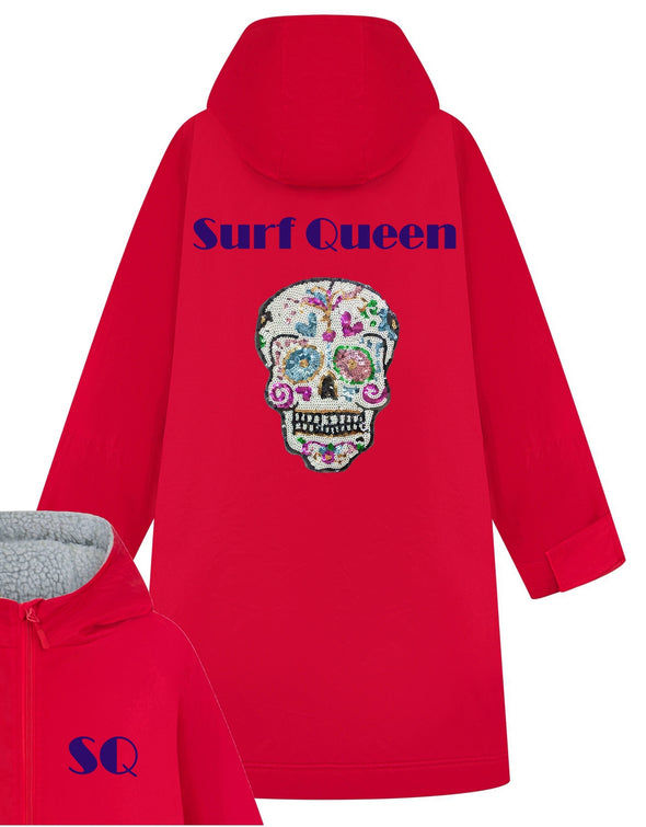 Sequin Candy Skull Warm'n'Dry Robe