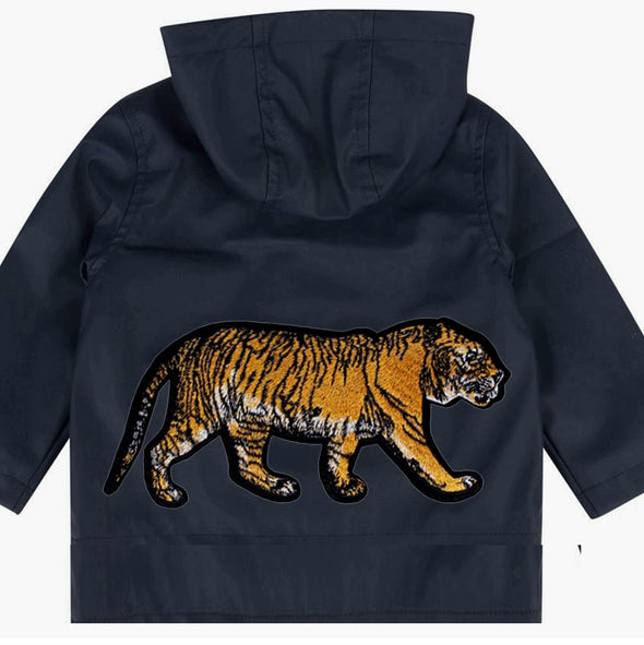 Toddler Walking Tiger Rain Jacket