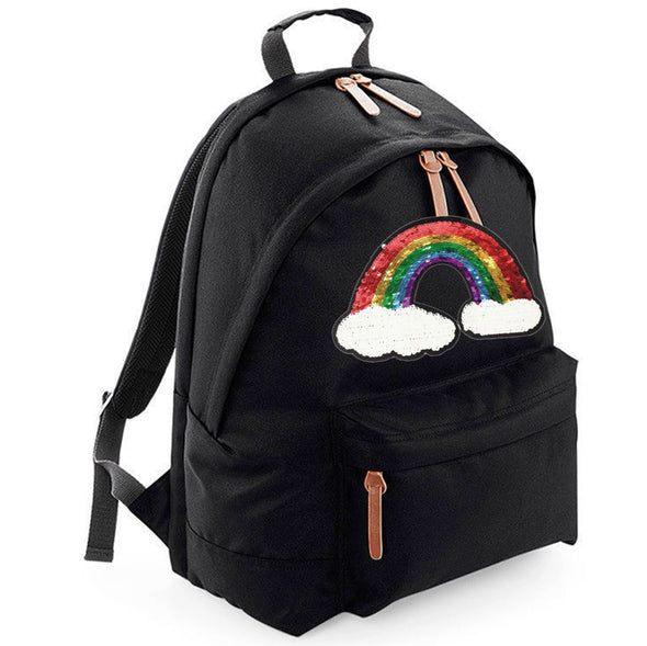 Reversible Sequin Rainbow Maxi Laptop Bag