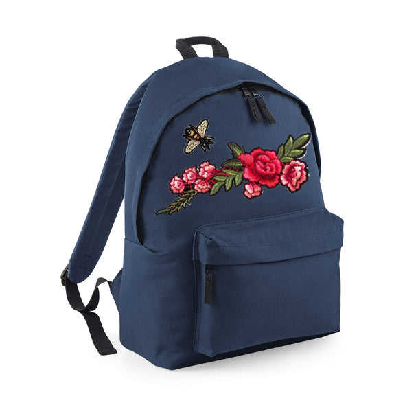 Bee and Rose Branch Midi Bag