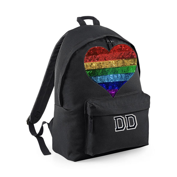 Rainbow Heart Maxi Bag