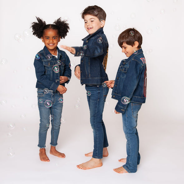 SALE Sequin Peacock Denim Jacket | 40% OFF Automatically Applied at Checkout