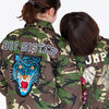 SALE Blue Sequin Tiger Camo Jacket | 40% OFF Automatically Applied at Checkout