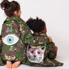 SALE Turquoise Eye Camo Jacket | 40% OFF Automatically Applied at Checkout