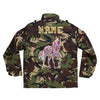 Mosaic Sequin Horse Camo Jacket