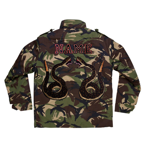 SALE Green Snake Pair Camo Jacket | 40% OFF Automatically Applied at Checkout