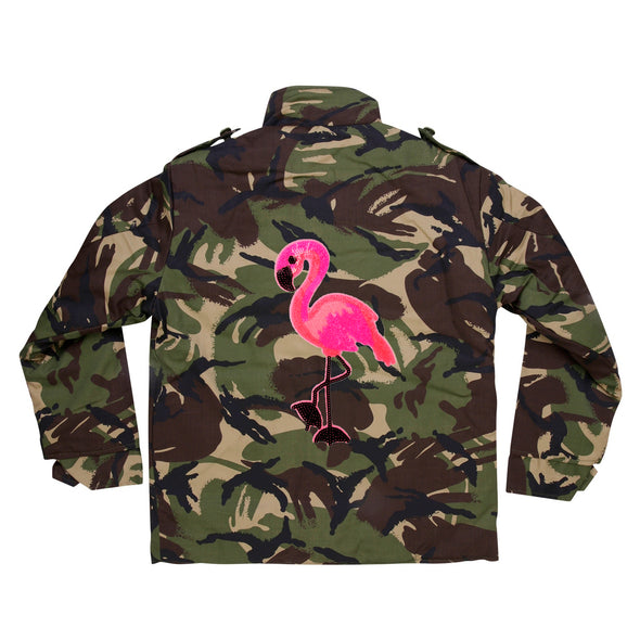 Pink Flamingo Camo Jacket
