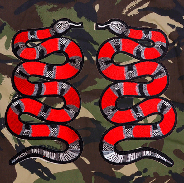 Red Snake Pair Camo Jacket
