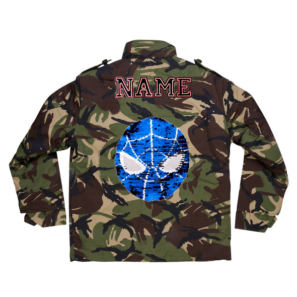 SALE Reversible Spiderman Camo Jacket | 40% OFF Automatically Applied at Checkout