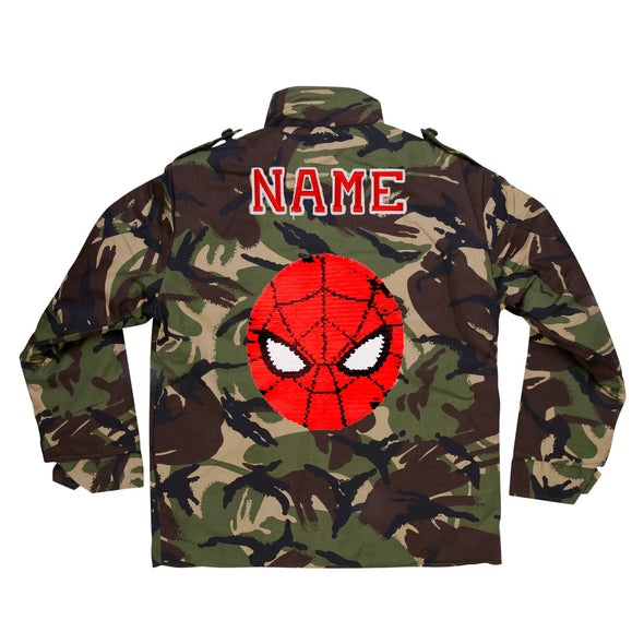 Reversible Spiderman Camo Jacket