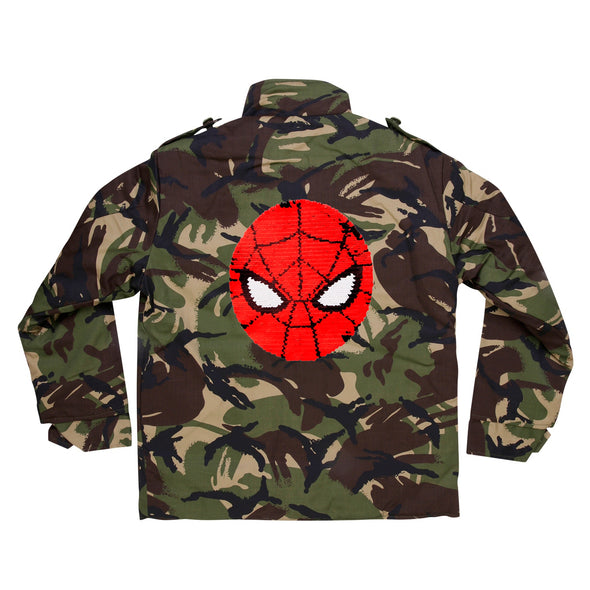 Reversible Spiderman Camo Jacket