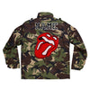 Sequin Rock'n'Roll Lips Camo Jacket