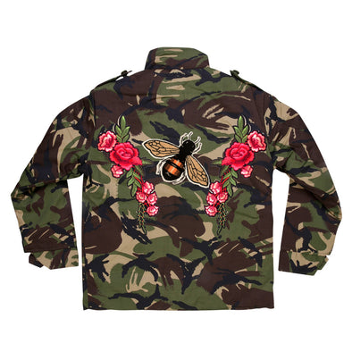 Bee and Roses Camo Jacket