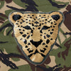 SALE Gold Sequin Leopard Camo Jacket | 40% OFF Automatically Applied at Checkout